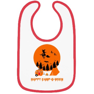 Discover Happy Camp O Ween Witch Bibs