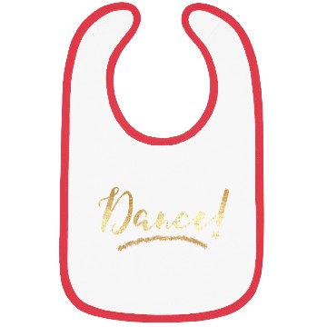 Discover Dance! Dance Star Gold Foil Bibs