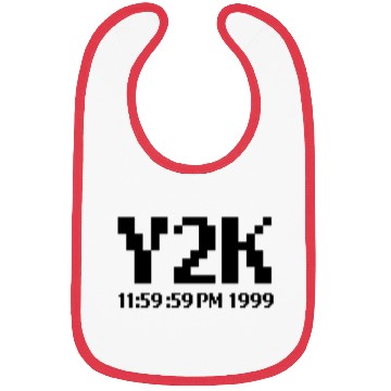 Discover Funny Y2K Black 01 Bibs