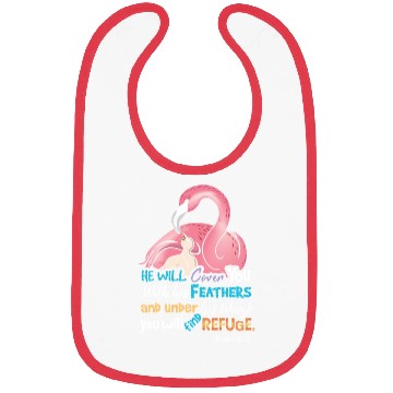 Discover Bible Verse, Refuge Bibs