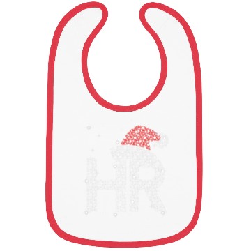 Discover Human Resources Christmas Santa Claus Hat Xmas Bibs