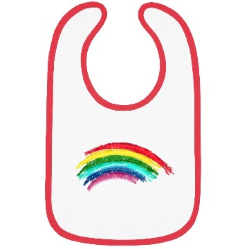 Discover Vintage Full Rainbow Bibs