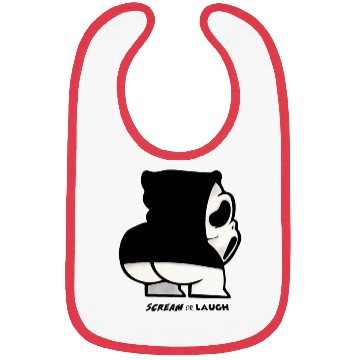 Discover Ghost creature scream or laugh Bibs