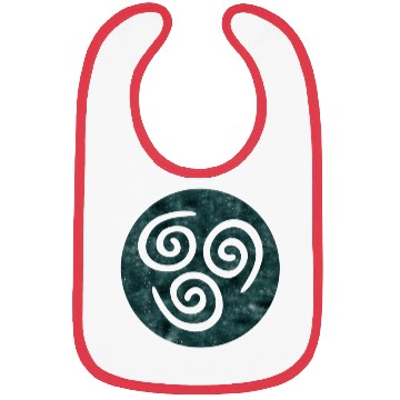 Discover Avatar: The Last Airbender - Air Symbol Bibs