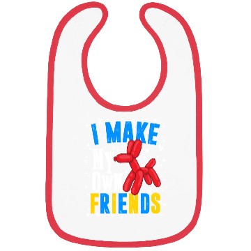 Discover Balloon Animal Make Own Friends Twisting Dog Bibs