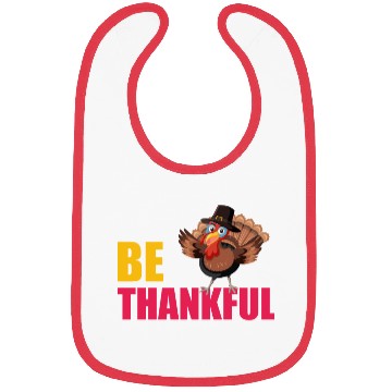 Discover Be Thankful Thanksgiving Turkey Bibs