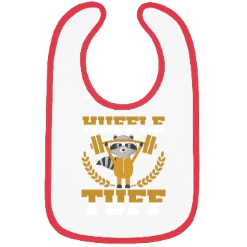 Discover Huffle Tuff Funny Weightlifting Gym Memes Bibs