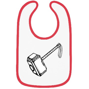 Discover Hammer Thor myth fable god greek gift Bibs