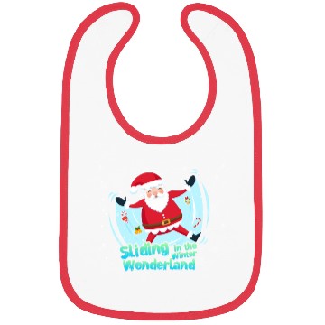 Discover Christmas Santa Claus Winter Cold Sliding Xmas Bibs
