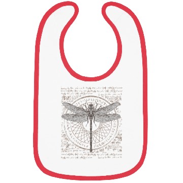 Discover Ancient Science Dragonfly Study Alchemy Symbol Bibs