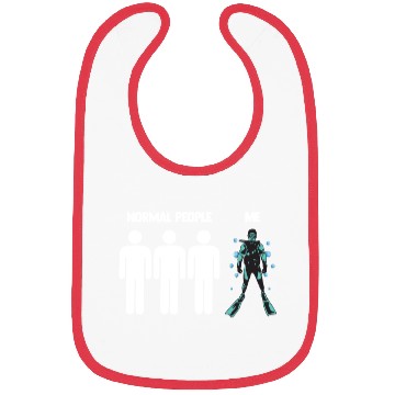 Discover Scuba Diving Normal People Me Bibs