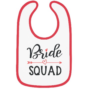 Discover Bride Squad Bibs