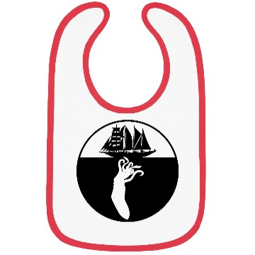 Discover Logo Giant Squid Bibs