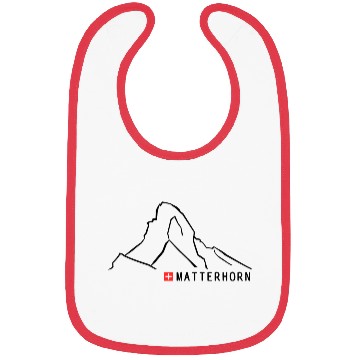 Discover Matterhorn swiss mountain Switzerland Bibs