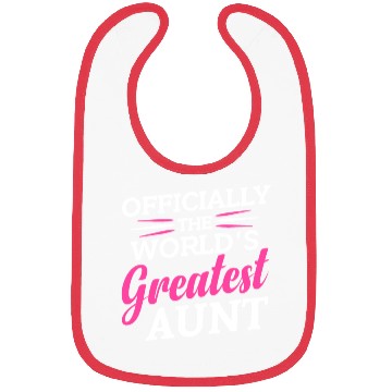 Discover Officially The World s Greatest Aunt Bibs