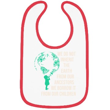 Discover Save Earth For Our Children Bibs