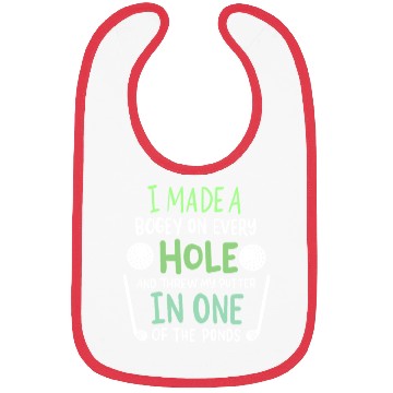 Discover I Made A Bogey On Every Hole For Golf Players Bibs