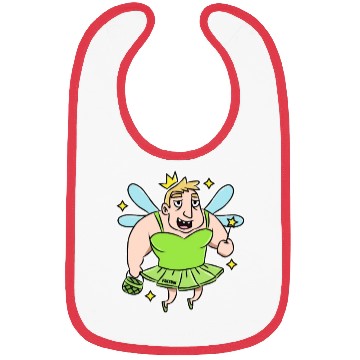 Discover Tooth Fairy tales funny mouth Magic Kids Gift Bibs