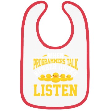 Discover Computer Science Programmer Developer Rubber Duck Bibs
