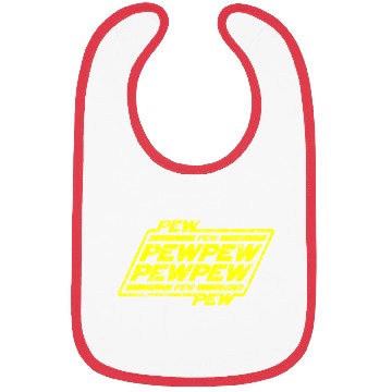 Discover Pew Pew Pew Bibs