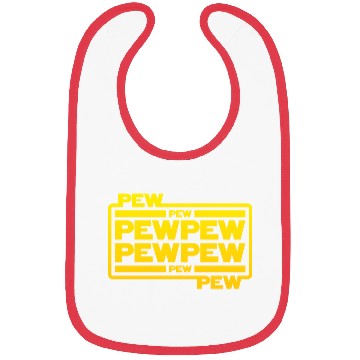 Discover Pew Pew Pew Bibs