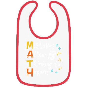 Discover Math Teacher Bibs