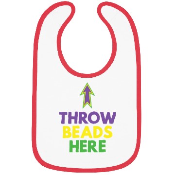Discover Throw beads here mardi gras party themed Bibs