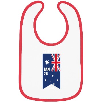 Discover happy australia day Bibs