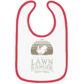 Discover Lawn Ranger Grass Lawn Mower Lone Pun Landscaper Bibs
