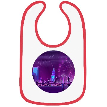 Discover Synthwave Neon City: London Bibs