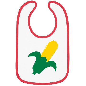 Discover corn corncob farmer farming vegetable food gift Bibs