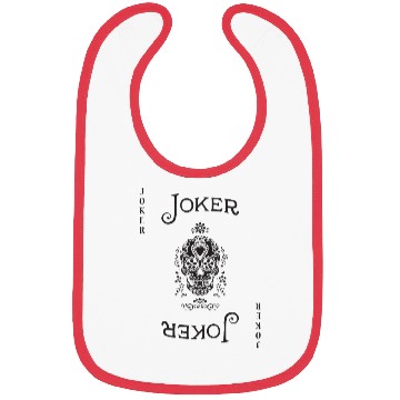 Discover JOKER playing card - card casino costume Bibs