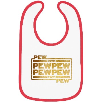 Discover Pew Pew Pew Bibs