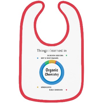 Discover Organic Chemistry Hexagon Funny Bibs