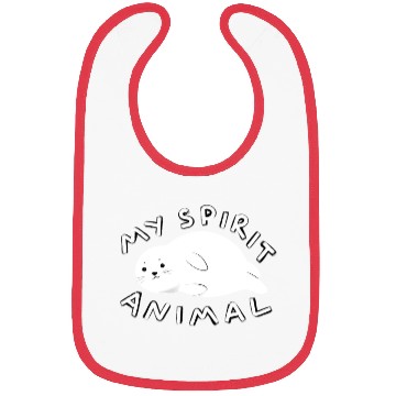 Discover Seal is my spirit animal Bibs