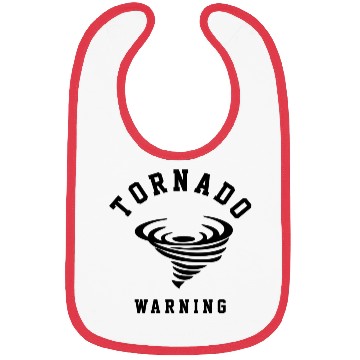 Discover tornado warning Bibs