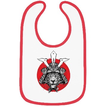 Discover Samurai Tiger Bibs