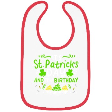 Discover Birthday St. Patrick's Day Bibs