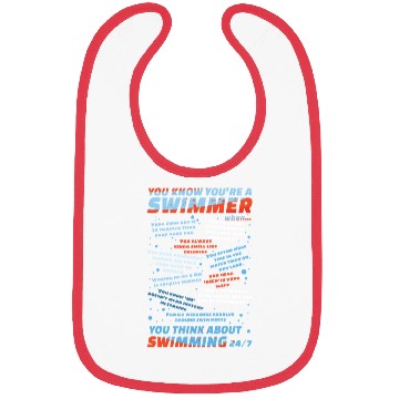 Discover Swimmer Definition Funny Bibs