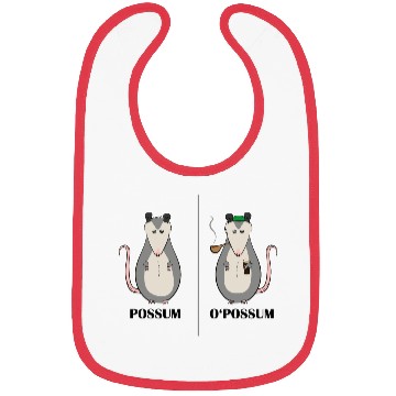 Discover Opossum Bibs