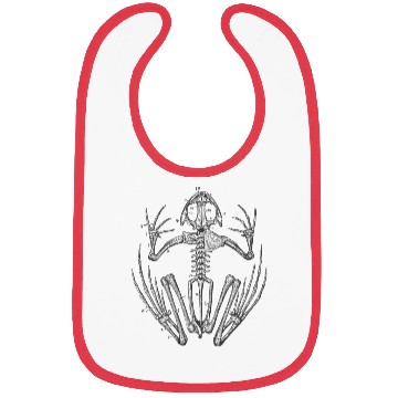Discover Frog skeleton anatomy Bibs