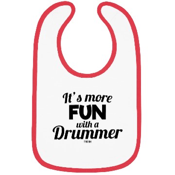 Discover Drummer percussion music drum singing Bibs