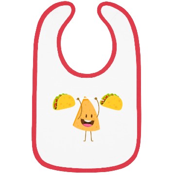 Discover Cute Nacho Lifting Taco Funny Cinco De Mayo Bibs