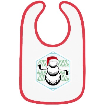 Discover Golf Snowman, snow golf, golf Bibs