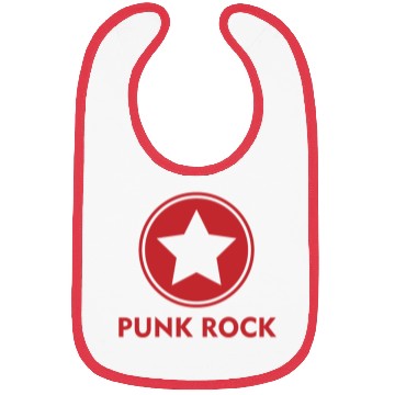 Discover Punk rock Bibs star punk anarchy