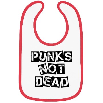 Discover Punks not dead punk rock punk anarchy Bibs