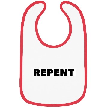 Discover Christian Store - Repent - Christian Bibs
