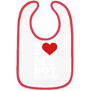 Discover I love my boyfriend Bibs