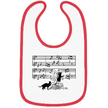 Discover Cat Music Bibs