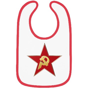 Discover Hammer and sickle Bibs